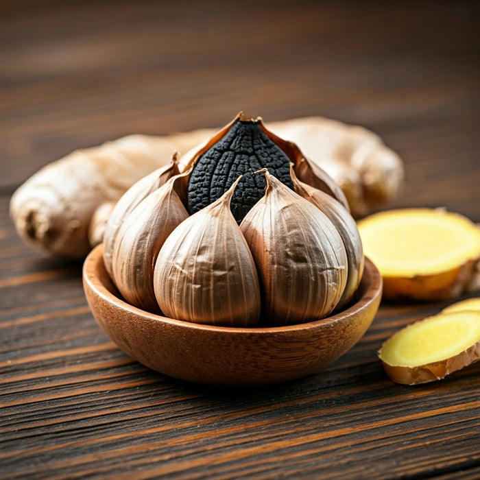 Ginger and Black Garlic Olive Oil